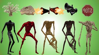 WRONG HEADS SIREN HEAD CAR, GREEN HOUSE HEAD, SCARY HOUSE, SIREN HEAD DOUBLE, SIREN HEAD THUNDERBOLT