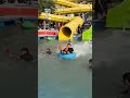 Guy speeds down water slide too fast ⚠️😂                 🎥: Collab