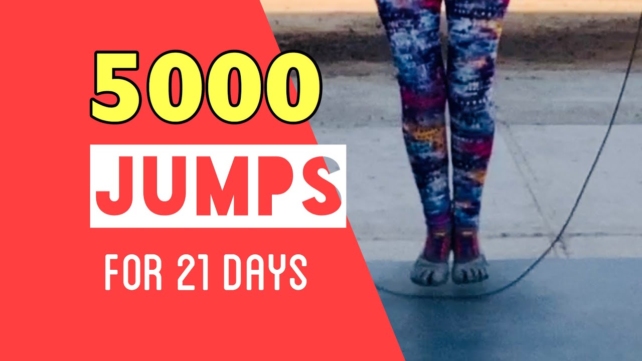 5000 Jumps Per Day For 21 Days | Jump Rope Transformation Challenge (Results)
