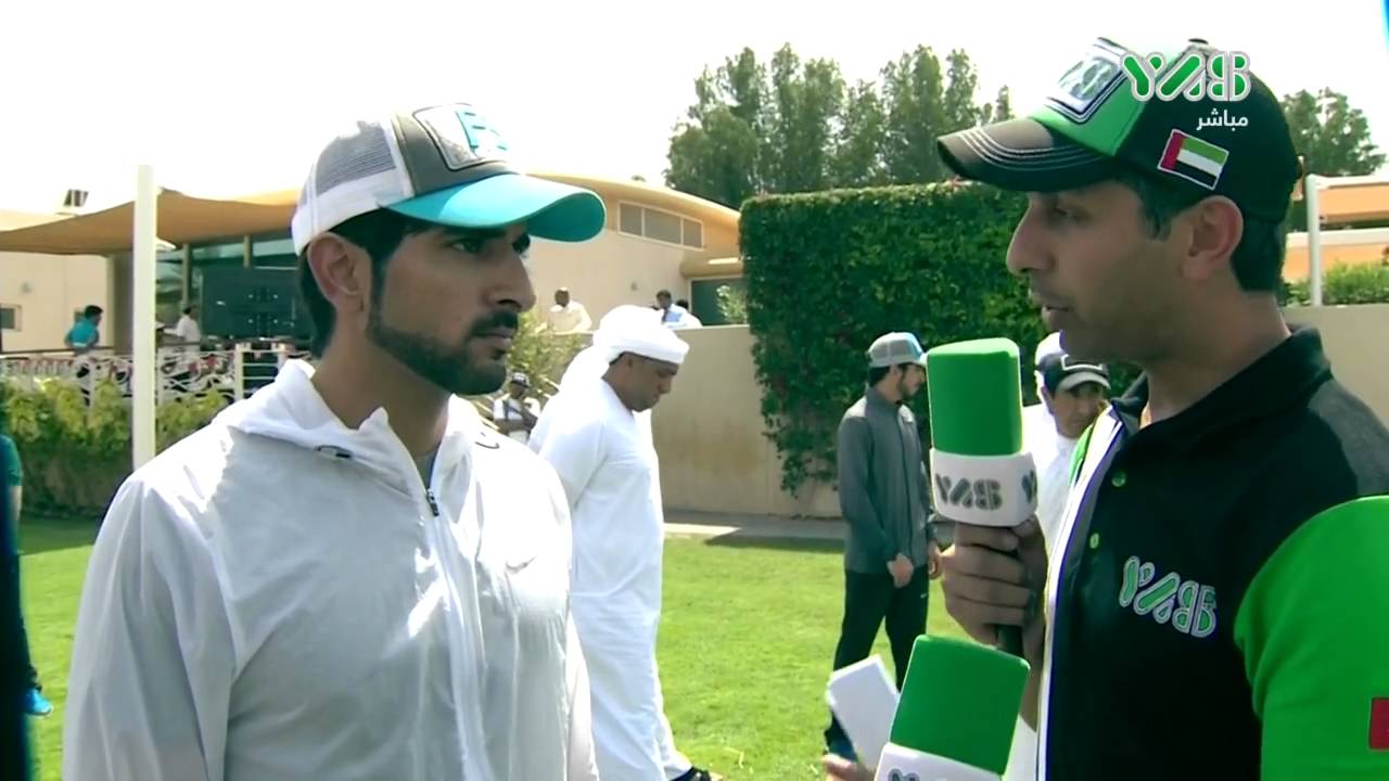 حديث سمو الشيخ حمدان بن محمد بن راشد لقناة ياس