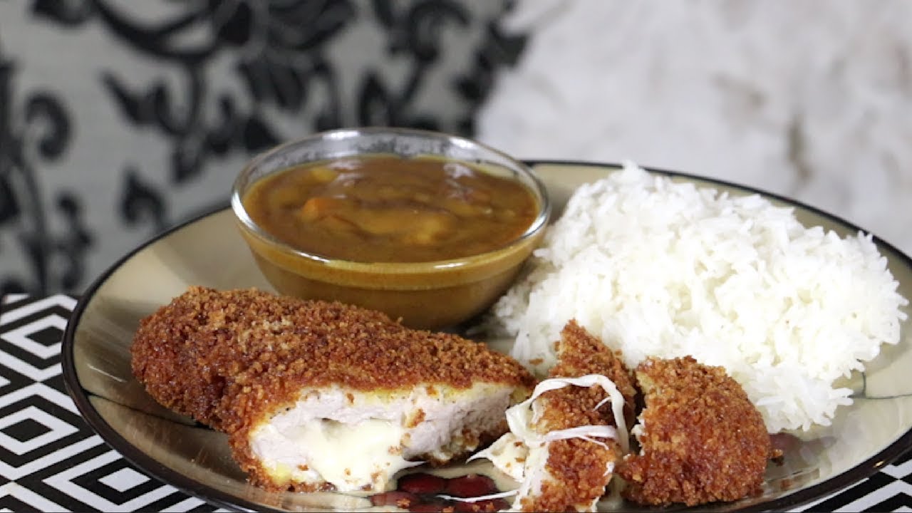 How to cook Cheese Stuffed Pork Katsu YouTube