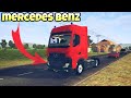 Mercedes Benz Truck Mod In Bus Simulator Indonesia Bussid Truck Mod Bussid Bus Mod Bussid Car 