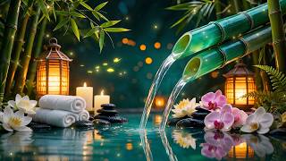 Deep and restorative sleep 💧 Relaxing music, bamboo water to relax body and mind screenshot 2