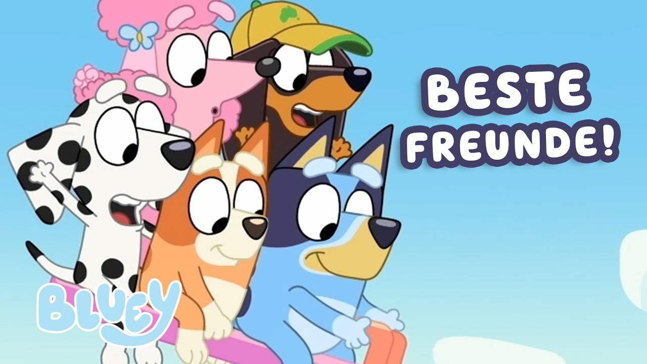 30 MINUTEN der Besten Momente von Bluey mit Seinen Freunden! 🩷 | Bluey ...