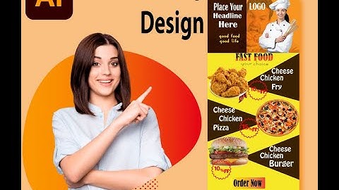 How to create rollup banner design in adobe illustrator