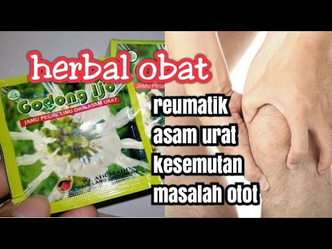 Jamu Pegal Linu Dan Asam Urat Godong Ijo