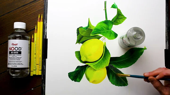 Hyper Realistic Lemon Drawings with Jennifer Morri...