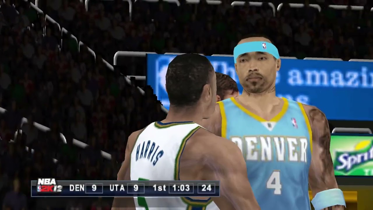 NBA 2K12 | PSP Gameplay | Denver Nuggets vs Utah Jazz