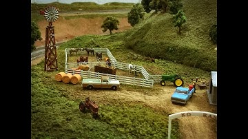 N Scale layout video update 15 - SSO * Star Stable Online & SQ13 Cab Ride