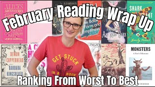 Ranking the Books I Read in February 2024 💞  #monthlywrapup