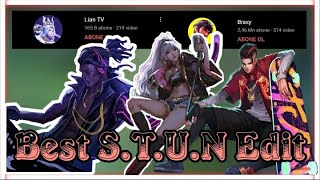 S.t.u.n Best Costume Edit Braxy, Choou And Lian Tv Mlbb Selena Chou Brody