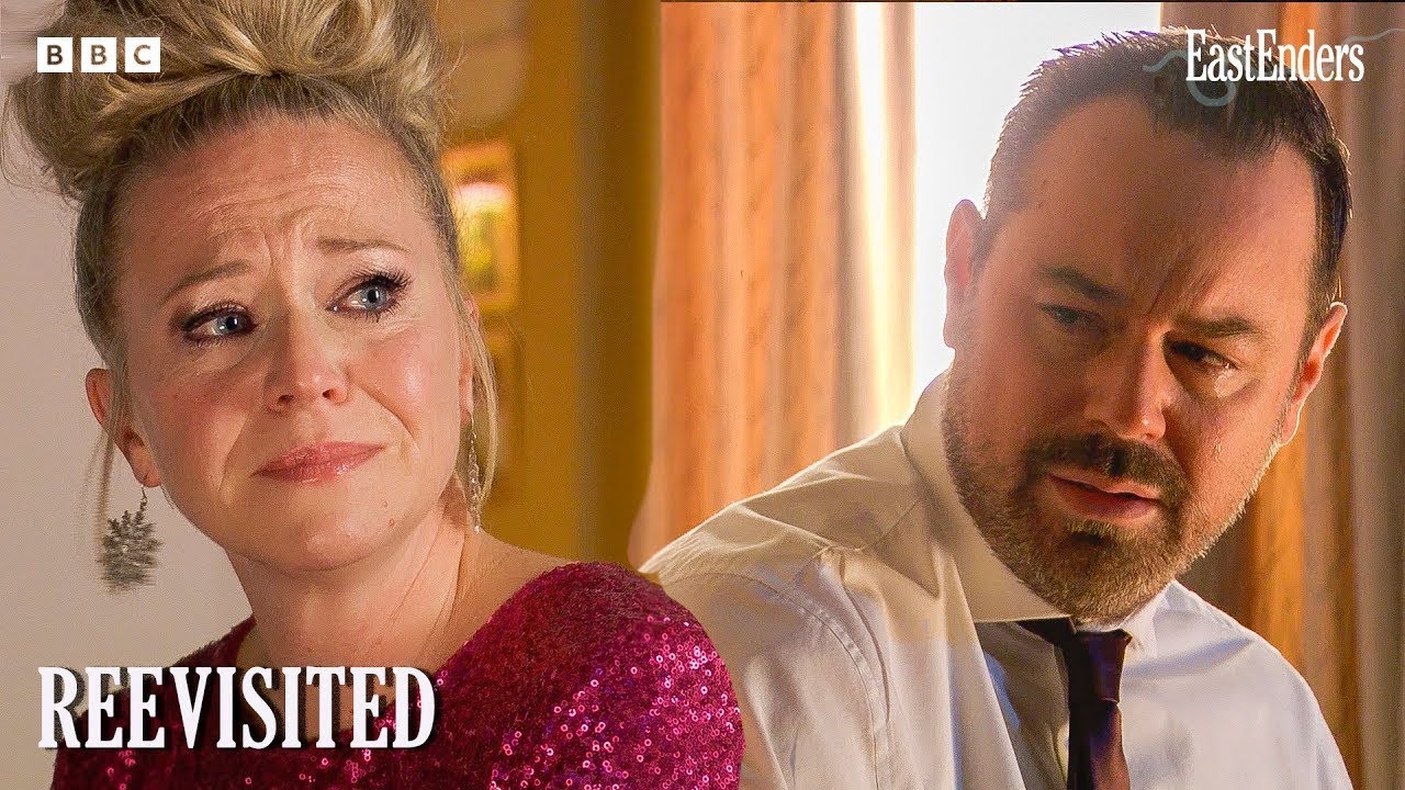 mick carter pink dressing gown EastEnders: Carters settle in