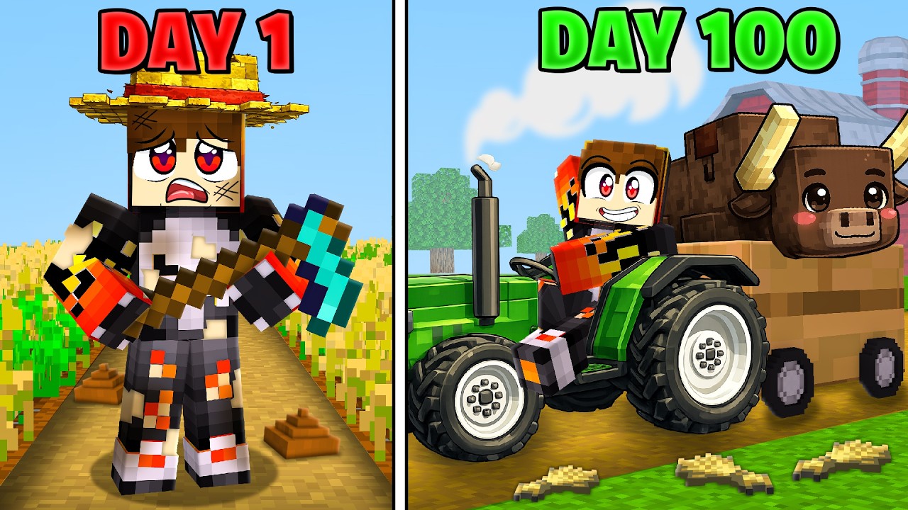 I BECAME THE RICHEST FARMER IN MINECRAFT !!