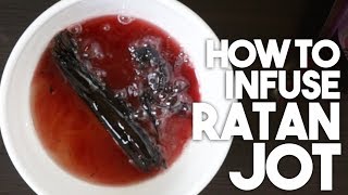 How to infuse RATAN JOT | Red colouring for curries | Kravings
