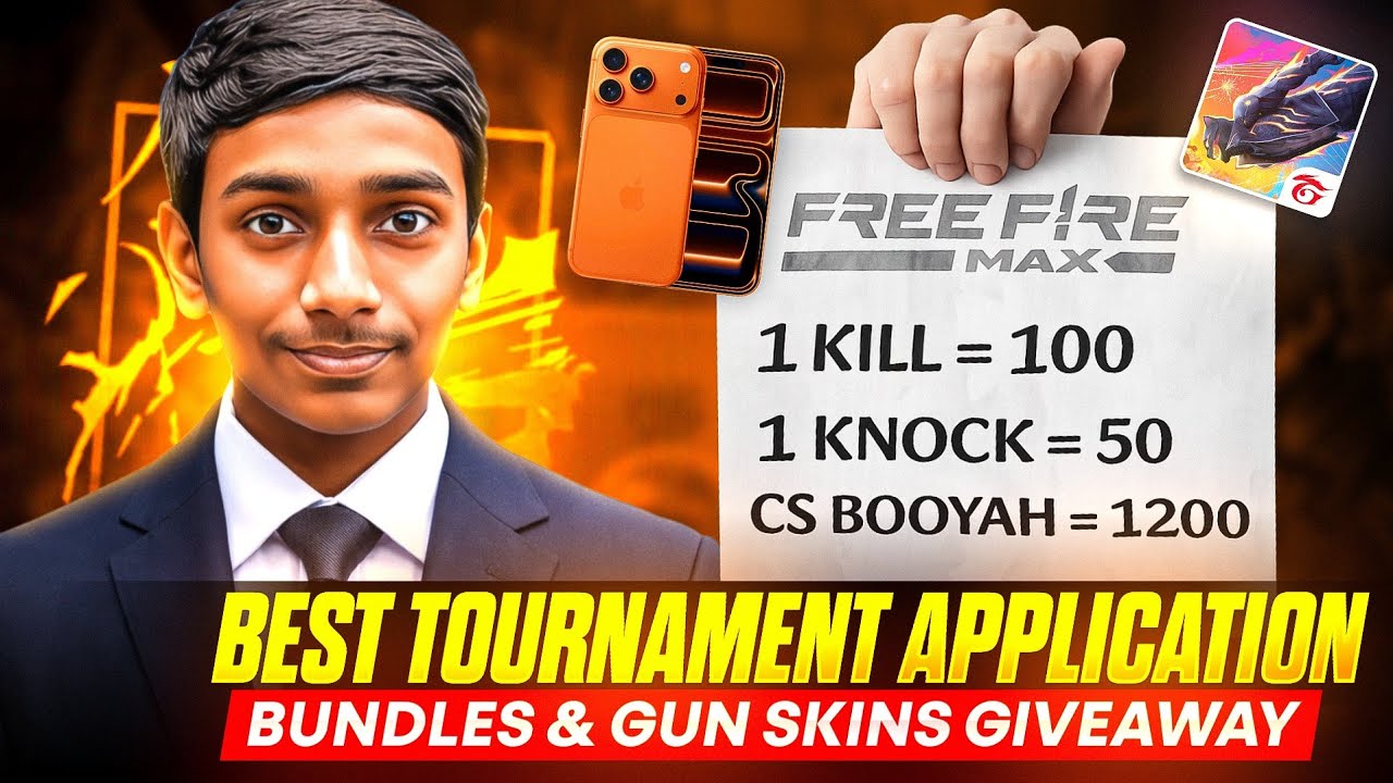 BEST TOURNAMENT APP FOR FREE FIRE😍 100% TRUSTED💯✔️ || FREE FIRE BEST TOURNAMENT APP 2026
