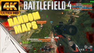 BF4 "PLAYING ON RANDOM MAPS" _ BATTLEFIELD 4PC GAMEPLAY [4K 60FPS][NO COMMENTARY]