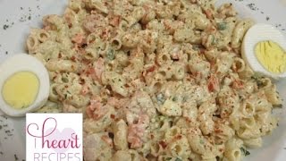 Dinner for two : Tuna Macaroni Pasta Salad | I Heart Recipes