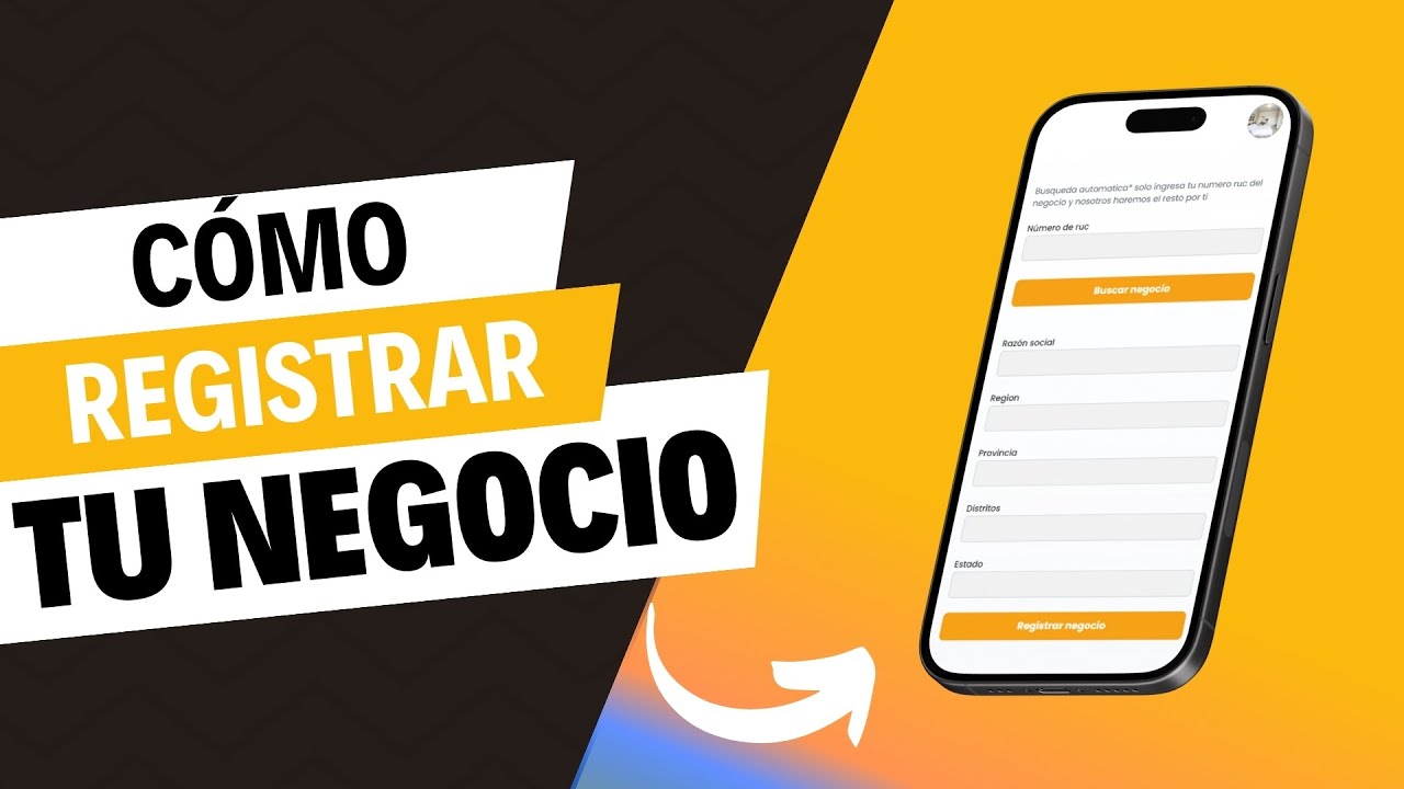 Como registrar tu negocio - YouTube