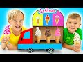 Les Enfants Jouent Avec Un Mini Camion De Glaces Histoires Drôles Les Enfants Jouent Avec Un Mini Camion De Glaces Histoires Drôles