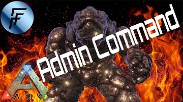 ARK: Survival Evolved How to Spawn the Lava Golem