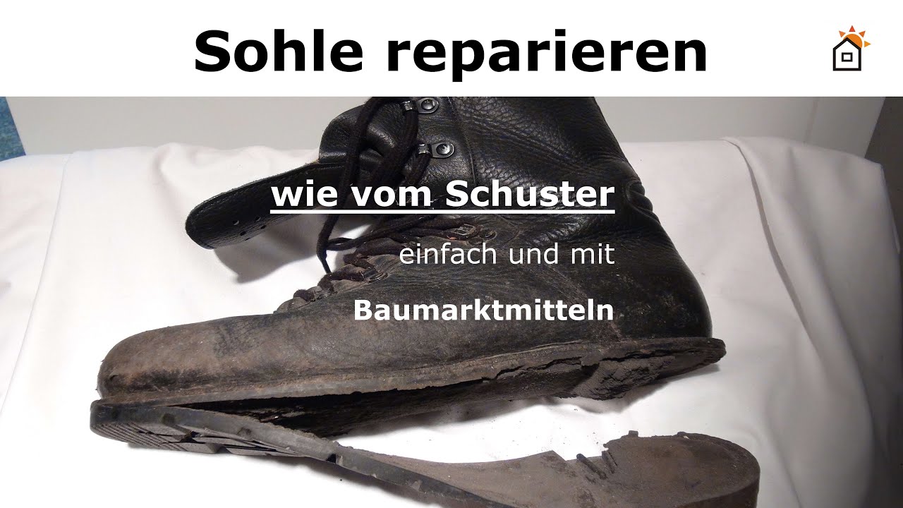 Bundeswehrstiefel reparieren