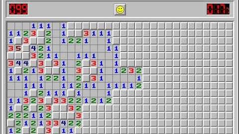 Minesweeper Expert - 45.734 seconds (no flags)
