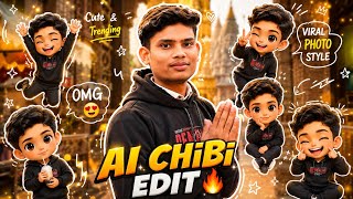 Trending chibi style ai photo editing | Instagram trending photo editing | Chatgpt photo editing screenshot 3