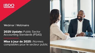 2025 Update: Public Sector Accounting Standards (PSAS) | BDO Canada