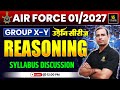 Airforce 01/2027 Reasoning | Syllabus Discussion LIVE 🚀 | Group X &amp; Y | उड़ान सीरीज़ | Dinesh Sir