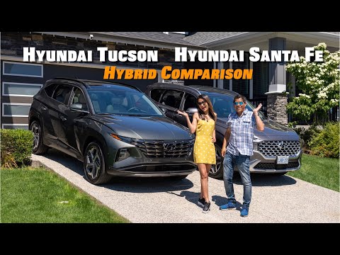 2022 Hyundai Tucson Hybrid and Santa Fe Hybrid Comparison: Which One to Buy?