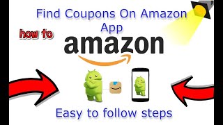 How To Find Coupons On Amazon App screenshot 2