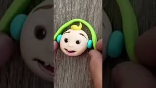 Cocomelon Baby JJ Fondant Cake Topper | JJ Character Making | Samia's Kitchen | #shorts