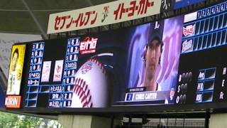 20120818　埼玉西武ライオンズ　スタメン発表