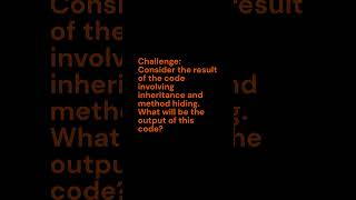 Java Challenge Day 8: Method Hiding in Inheritance! 🔥 Can You Solve This?