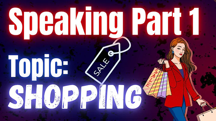 IELTS Speaking Part 1: “Shopping” – Band 8+ Answers, Vocabulary & Pro Tips!🛒