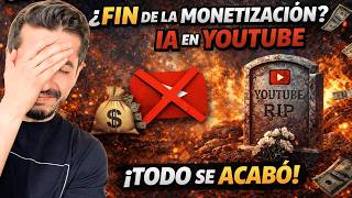 Llegó el Fin de la Monetización con IA en YouTube, Se puede o no Monetizar?