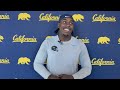 Cal Football: Ashun Sheppard Media Availability (4.8.2026)