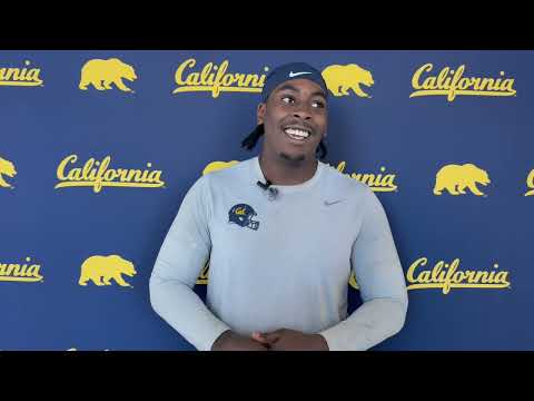 Cal Football: Ashun Sheppard Media Availability (4.8.2026)