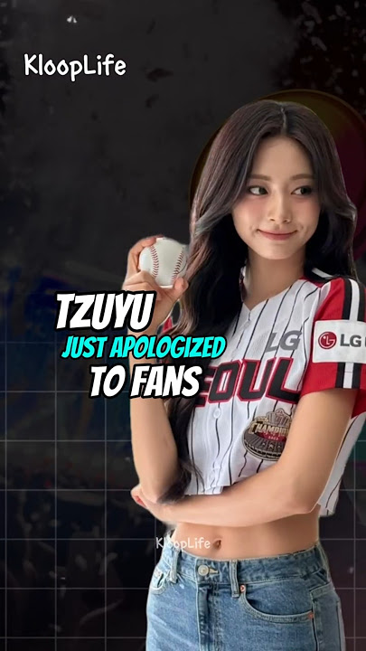Tzuyu just apologized — but fans think she shouldn’t have. #kpop #shorts #tzuyu