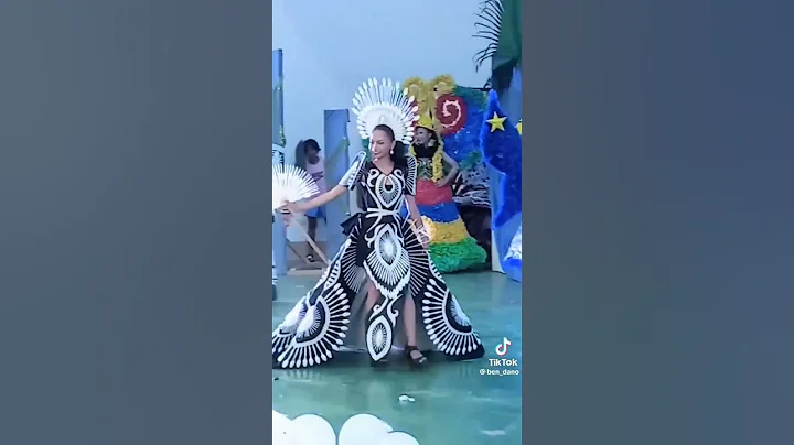 recycled gown dress inspire filipiniana dress. #diy #dress #recycle #filipiniana #gown #instagram