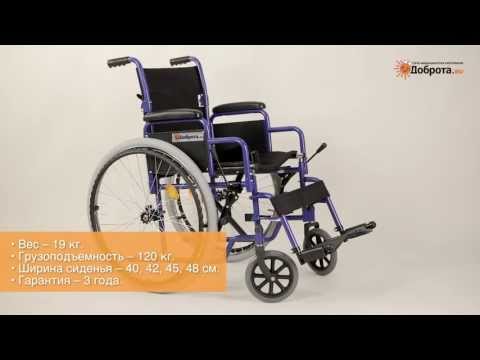 Видео-обзор инвалидного кресла-коляски Basis Home (Solid)