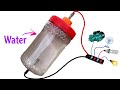 I turn water into a free 220v rechargeable battery amazing