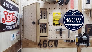 DIY:ドリルビットラック/Drill Bit Cabinet