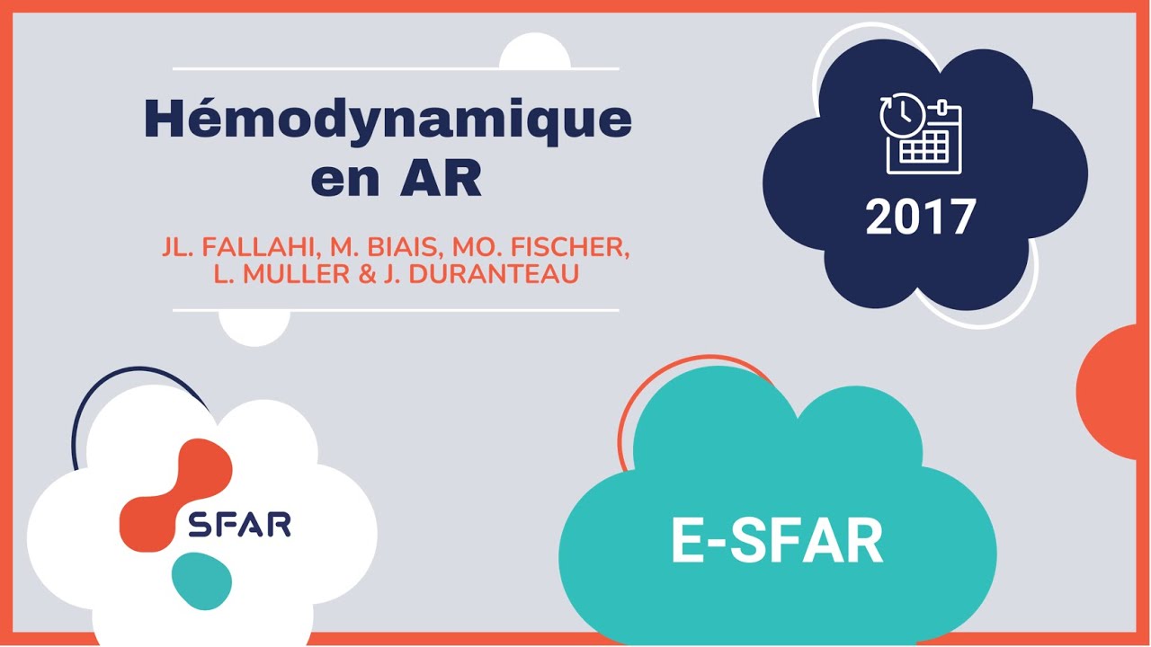 e-sfar 2017 - Hémodynamique en AR