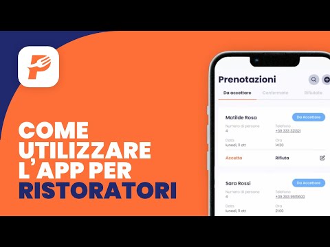 Prenota e Vai - Come utilizzare l'app per ristoratori