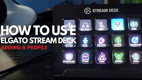 HOW TO CREATE PROFILE FOR STREAM DECK
