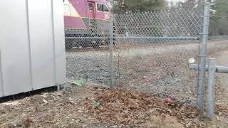 MBTA HSP46 2028 Going to MIDDLEBOROUGH LAKEVILLE