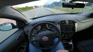 Fiat Bravo 2 Sport [1.4 T-Jet 150 HP] POV Test Drive / sound 4K