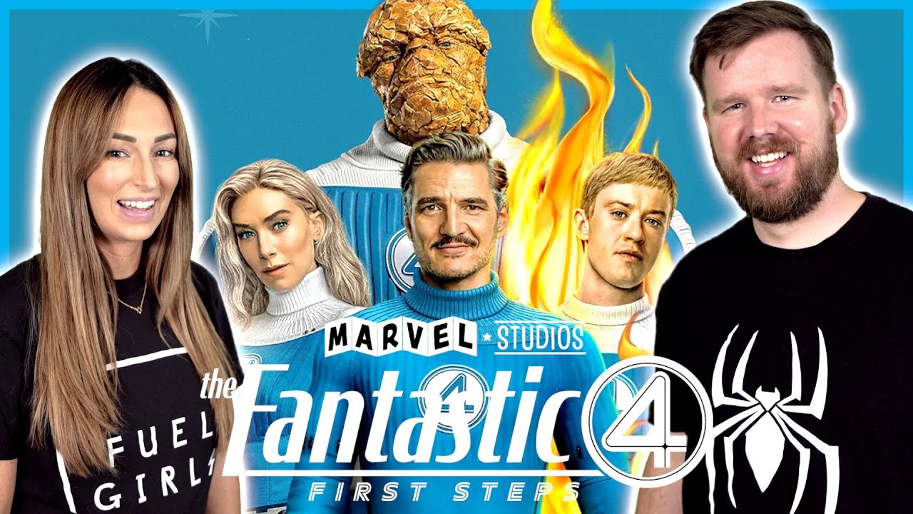 My wife watches FANTASTIC FOUR: FIRST STEPS for the FIRST time || Movie reaction