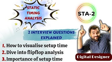 Setup Time Analysis continued || STA Tutorial 2 || @knowledgeunlimited